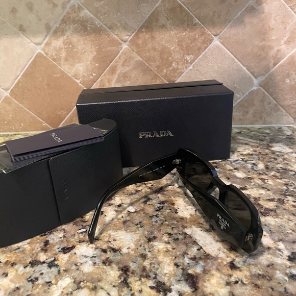 51MM Rectangle Prada Sunnies - Picture 5 of 6